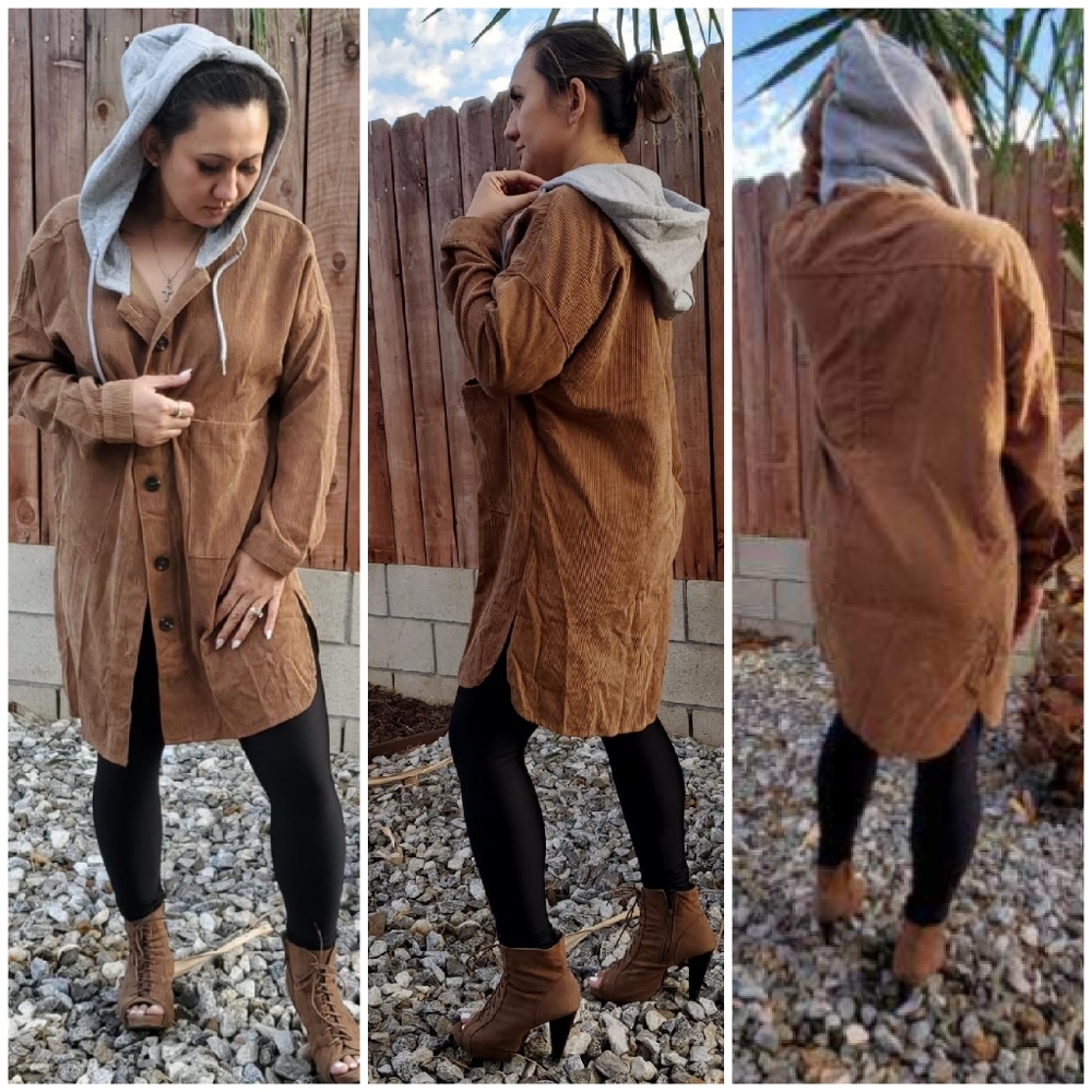 Corduroy coat
